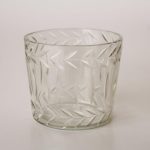 Etched Glass Tealight Holder – 7X8CM