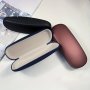 Solid Glasses Case Vintage Sunglasses Reading Glasses Storage Box Portable Eyewear Holder Protectors