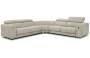 Walter 3+3 Corner Sofa With Discreet Docking Station. - Beige
