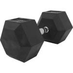 Hex Rubber Dumbbell 37.5KG