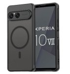 Sony Xperia 10 Vii Slim Protective Magsafe Case Translucent Black