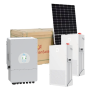 Deye 16KW Hybrid Single Phase Inverter & 2 X Dyness Powerbrick 14.3KW With 24 X 545W Canadian Solar Panels Incl. Mounting Kit