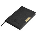 Onassis A5 Hard Cover Notebook - Gun Metal
