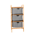 3-TIER Freestanding Bamboo Wooden Organizer
