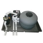 3 Bag Filter 0.75KW Pump And Db Board In Box Pre-fitted Combi Unit