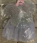 White And Silver Fairy With Wings