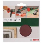 Bosch Sanding Sheet 125MM 120GRIT For Drill