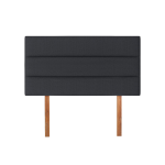 BOSTON Headboard - Double Charcoal