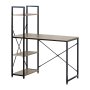 Clermont Office Workstation & Student Desk With 3 Shelves