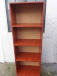 Brown Wooden Bookshelf