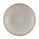 Stonecast Raw Grey Coupe Plate 21.7CM 12