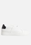 Calvin Klein Casual Cupsole Elastic Lth - Triple White