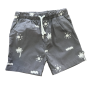 6-12M Grey Palm Tree & Sun Elasticated Shorts - Woolworths