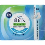 Lil-Lets Ultra Thin Pads Regular Unscented 20 Pads