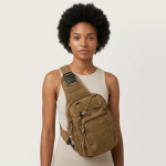 Single Strap Backpack With Multiple Storage Pockets