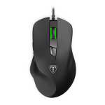 T-Dagger Detective 3200DPI 6 BUTTON|180CM Cable|gaming Mouse - Black