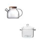 Borosilicate Glass Tea Pot - 1L