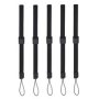 Generic 5-PIECE Adjustable Watch Strap Hand Lanyard Set Black