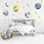 Solac Solar System Wall Stickers