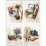 Tear Resistant Deco Print A6 Planner