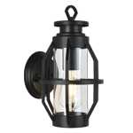 Cooper Glass And Aluminium Outdoor Wall Light