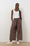 Paper Bag Pants - 16 Brown