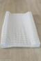 Grid Washed Cotton Changing Mat Cover - Changing Mat Cover & Inner