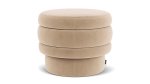 Honey Pouf 55X45 Velour Beige