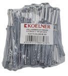 Pol Hammer-In Fixing 6X80MM X 100 Per Pack