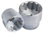 GEDORE Socket Bi-hexagon 1/2 Drive Card 17MM