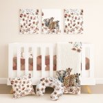 Cot Duvet Bedding Wildflower Rusty Safari Pot Set