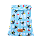 Doggy Winter Jackets Winter - Blue Bees Fleece Small