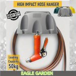 1 Pack Hose Holder Heavy Duty Hanger Wall Mount Hook For Garden Hose Expandable Hose Reel Water Pocket Flexable Magic Hose