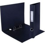 A4 Pvc 2-D Ring-binders 40MM Black 10 Pack