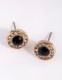 Goldair Gold Diamante Stud Earring Pack
