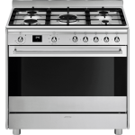 Smeg 90CM Concert Gas-electric Stainless Steel Cooker SSA91MAX2