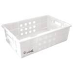 Freezer Crate Plastic - Vented - 600MM X 400MM X 188MM - FCV0001