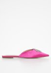 Flore Mule - Fuchsia Satin