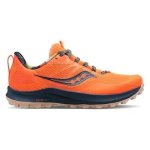 Saucony Women's Peregrine 12 Trail - Campfire Story Orange - UK7.5