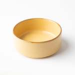 Flat Stackable Nibble Bowl Choose From 6 Colours - Mustard