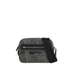 Washed Denim Crossbody -washed Black