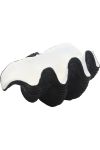Giant Clam Shell - Black & White