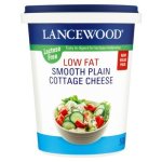 Lancewood Low Fat Smooth Plain Cottage Cheese 500G