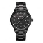 White Sports Watch Clean Modern Unisex Timepiece