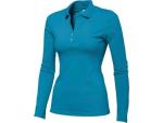 Ladies Long Sleeve Zenith Golf Shirt - Aqua Only - 4XL Aqua
