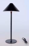 LED Black Lamp Base Black Shade 35X15CM