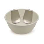 Joseph Joseph Uno Salad Bowl & Servers Set Stone