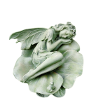 Resin Flower Fairy Ornaments For Outdoor Garden Decor
