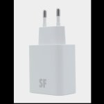 45W Type C Wall Charger With Cable White