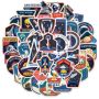 52PCS Label Waterproof Stickers Pack Art Craft- Space Astronaut Alien
